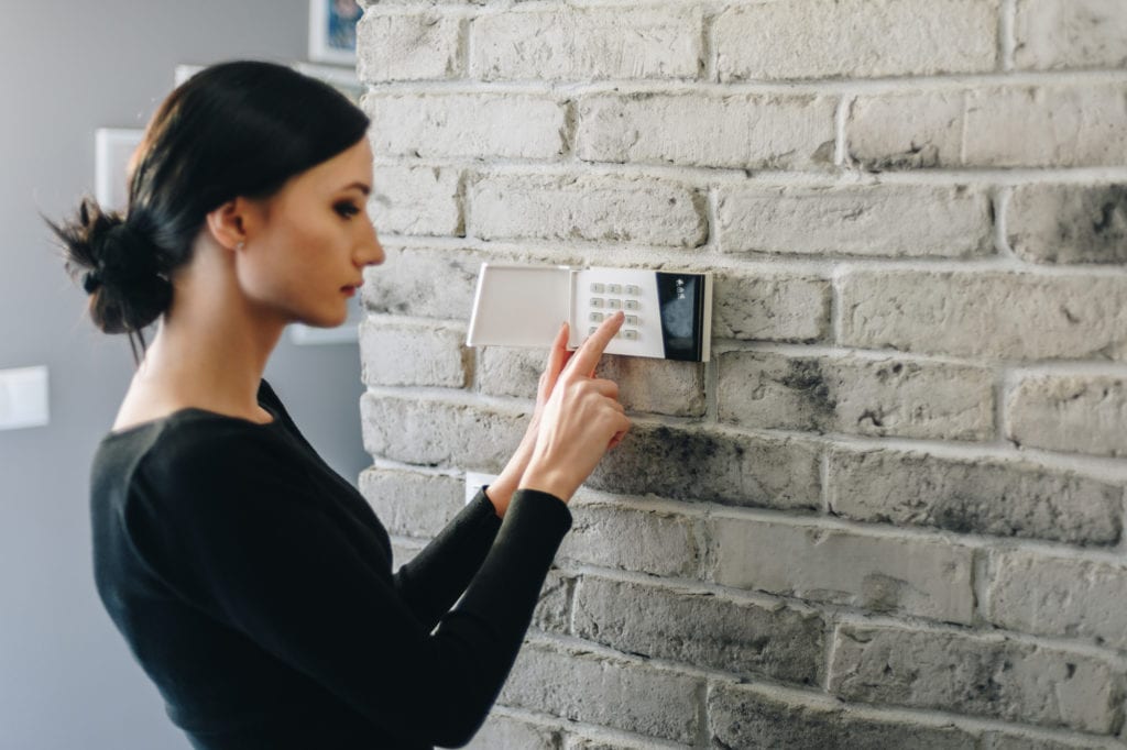 Setting Security System Alarm